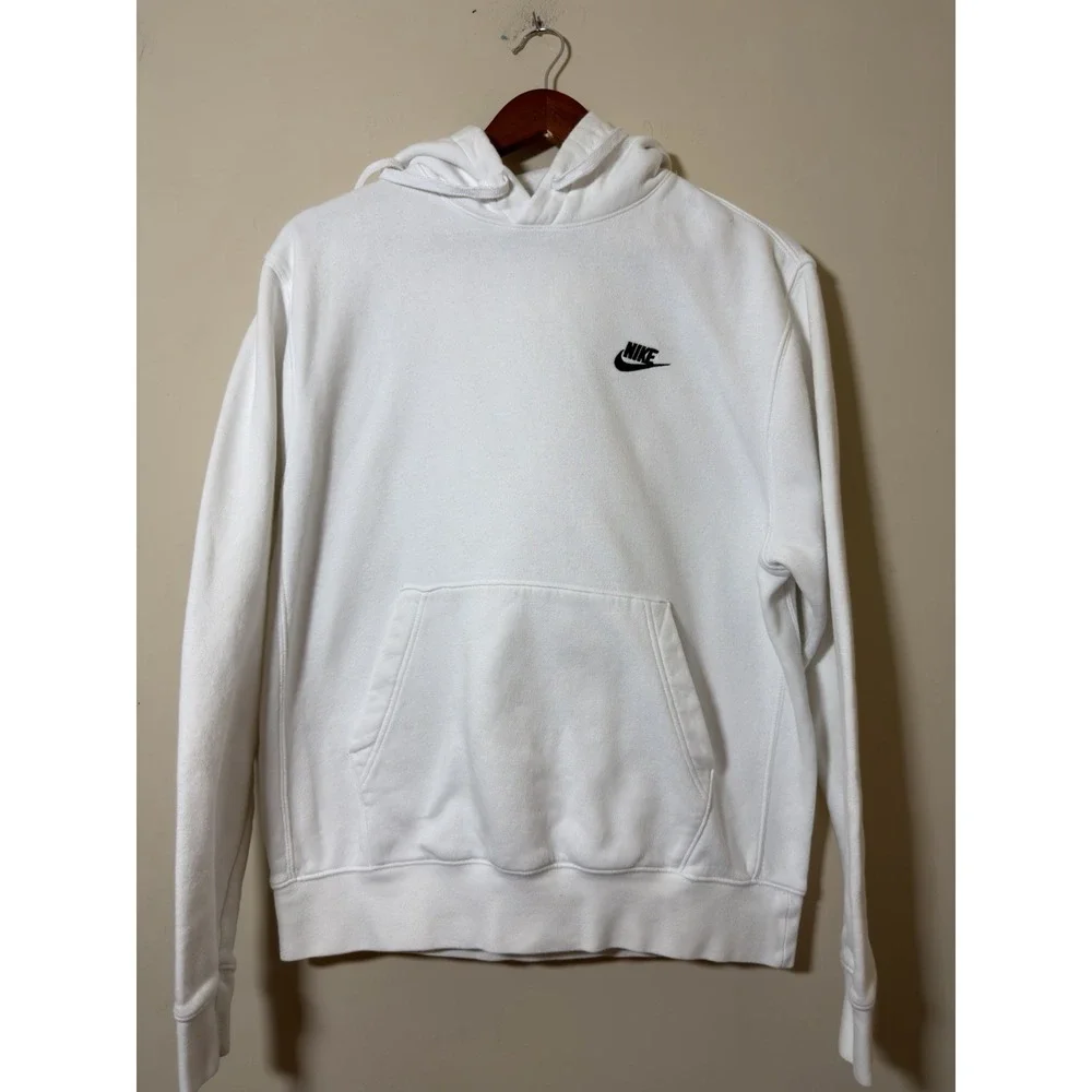 Lot of 2 Nike Hoodies Green & White Men size M